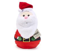 Zappi Co Peluche Père Noël - Décoration Douce et Moelleuse du Père Noël (25 cm de Hauteur), idéale pour la décoration Festive, Les Cadeaux de Noël et comme Petite idée Cadeau.