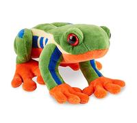 Zappi Co Rainette en Peluche pour Enfants (8,5 "/ 21 cm) Jouet Grenouille Safari Jungle Animal en Peluche