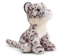 Zappi Co Sage Le Jouet en Peluche Léopard des Neiges (22cm) Ami Chat des Montagnes - Doux, Moelleux, 100% Recy mi Élusive des Hautes Terres