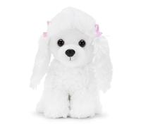 Zappi Co Sara Le Caniche en Peluche (22 cm) - Princesse Caniche - Doux et câlin, recyclé - Compagnon frisé et raffiné