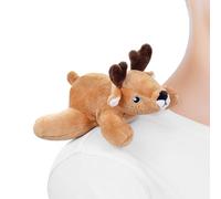 Zappi Co Shoulder Mates - Peluche magnétique en forme de cerf - Cadeau mignon pour enfants et adolescents - Accessoire de costume - Amoureux des épaules