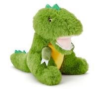 Zappi Co T-Rex Dinosaure 18 cm Peluche Dinosaure en peluche réaliste et doux de la période préhistorique, authentique et fidèle à la réalité, idéal pour le jeu et les amateurs de dinosaures, présenté
