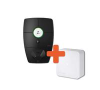Zaptec Combi : Zaptec Pro 22 kW type 2 avec plaque arrière - prise - borne de recharge + Zaptec Sense P1-ZPG014106 + ZAP-900-00114