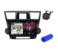 ZAPYVET 6 + 128G DSP Android, for Toyota, Highlander Navigation GPS unité principale Audio stéréo Autoradio vidéo multimédia lecteur DVD Système de lecteur multimédia de voiture(T5 4Core 2G 32G CAM)
