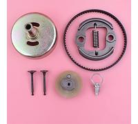 ZAPYVET 9 dents tambour d'embrayage arbre à cames poulie engrenage courroie de distribution ensemble de soupapes GX35 HHT35S GX 35 moteur de tondeuse à gazon Kit d'embrayage pour tondeuse à gazon