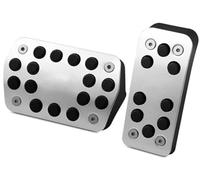 ZAPYVET Accelerator Brake Pedal, for Focus 2 3 4 Mk2 Mk3, for Mk4, for Kuga, for Escape Rs St 2005-2017 Pédale intérieure(Red ST AT No Rest)