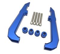 ZAPYVET Accessoires de Moto poignée de Passager de siège arrière Barre d'appui accoudoir Main Courante arrière, for Grom, MSX125 MSX 125 2021 2022 Barre d'appui arrière pour Moto(Blue)