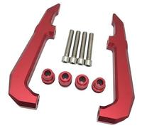 ZAPYVET Accessoires de Moto poignée de Passager de siège arrière Barre d'appui accoudoir Main Courante arrière, for Grom, MSX125 MSX 125 2021 2022 Barre d'appui arrière pour Moto(Rot)