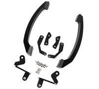 ZAPYVET Accoudoir de Barres d'appui de poignée de Passager de siège arrière de Queue de Moto, for, MT07 FZ07 R3 2014 2015 2016 Barre d'appui arrière pour Moto(Black A1)