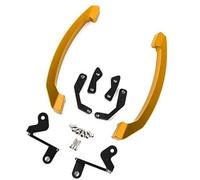 ZAPYVET Accoudoir de Barres d'appui de poignée de Passager de siège arrière de Queue de Moto, for, MT07 FZ07 R3 2014 2015 2016 Barre d'appui arrière pour Moto(Black V)