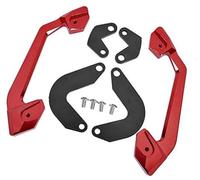 ZAPYVET Accoudoir de Main Courante de Barre de poignée de siège de Passager arrière de Moto, Accessoires CB 650R CB650 R 2019 2020 Barre d'appui arrière pour Moto(Rot)