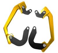 ZAPYVET Accoudoir de Main Courante de Barre de poignée de siège de Passager arrière de Moto, CB650R CBR650R 2019 2020 Barre d'appui arrière pour Moto(Gold)