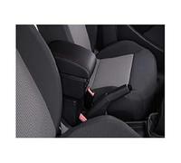 ZAPYVET Accoudoir de voiture, accoudoir de voiture, repose-bras, Console centrale, boîte de rangement, accessoires, for siège, for Leon Accoudoir de voiture(BLACK B-black Red Line)