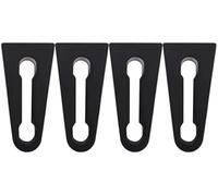 ZAPYVET Amortisseur de bruit verrouillage porte, insonorisant, silencieux, for VW, Polo, berline, Bora, Caddy, Golf, Jetta, Multivan, Passat, coussinet réduction du Amortisseur de voiture