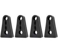 ZAPYVET Amortisseur de bruit verrouillage portière voiture, for BMW, for Série 5 E60 E61 F10 F11 F07, cliquetis, grincements, silencieux, isolation phonique Amortisseur de voiture