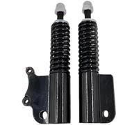 ZAPYVET Amortisseur de Scooter électrique 8 Pouces 10 Roue Avant à Ressort, Fourche hydraulique (Amortisseur Noir) Ressort de Suspension Avant pour Scooter(10 inch Spring Shock Absorber Black)