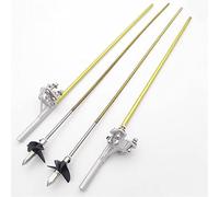 ZAPYVET Arbre Flexible de 4mm 400mm, câble d'entraînement à droite et | à gauche, support d'hélice de 36mm, for bateau RC vitesse MONO V Catamaran ovale