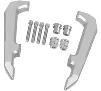 ZAPYVET Barre d'appui arrière for Moto GROM, MSX125 Msx125 MSX 125 2021 2022 2023, Rail de siège de Passager, accoudoir, poignée de Main Courante arrière Barre d'appui arrière pour Moto(Silver)