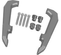 ZAPYVET Barre d'appui arrière for Moto GROM, MSX125 Msx125 MSX 125 2021 2022 2023, Rail de siège de Passager, accoudoir, poignée de Main Courante arrière Barre d'appui arrière pour Moto(Titanium)