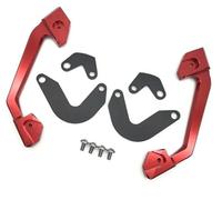 ZAPYVET Barres d'appui arrière en Aluminium CNC for Moto, siège de Passager, poignée de Rail de Passager, accoudoir, CB650R CBR650R CB CBR 650R 2019 - 2020 Barre d'appui arrière pour Moto(Rot)