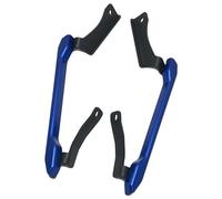 ZAPYVET Barres d'appui arrière en Aluminium, poignée de Rail d'appui for Passager de siège arrière, MT-09 MT09 SP 2021 2022 2023 Moto Barre d'appui arrière pour Moto(Blue)