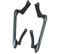 ZAPYVET Barres d'appui arrière en Aluminium, poignée de Rail d'appui for Passager de siège arrière, MT-09 MT09 SP 2021 2022 2023 Moto Barre d'appui arrière pour Moto(Titanium)