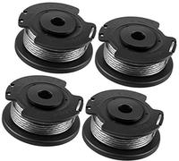 ZAPYVET Bobine automatique de coupe-herbe Bobine de fil de rechange 4 pièces for débroussailleuses Bosch EasyGrassCut 18, 23, 26, 18-230, 18-260, 18-26