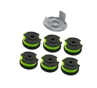 ZAPYVET Bobine de fil de rechange pour coupe-bordures, 0,079" (2,1 cm | à alimentation automatique et capuchon, pour Ryobi, RAC142 36 V, pour coupe-bordures sans fil RLT36B33 RY36LT33A-0 (12