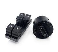 ZAPYVET Bouton de commutation fenêtre phare antibrouillard, for VW, for, Mk5, for Golf, 5 6, for, for Passat, B6 CC 1K0 941 431N 1K4 959 857 Interrupteur de phare antibrouillard de voiture