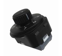 ZAPYVET Bouton de commutation réglage du verre rétroviseur latéral chauffant, for Skoda, Fabia Roomster 2006 2015 5JD959565 5J1959565 Interrupteur de rétroviseur latéral