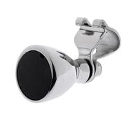 ZAPYVET Bouton de volant de bateau à pince en acier inoxydable 316 poli miroir Bouton de manœuvre de sport marin Gouvernail de bateau