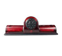 ZAPYVET Caméra de recul à Montage surélevé HD avec troisième feu Stop et Vision Nocturne, NV Passenger NV3500 Van Cargo NV2500 2009-2022 Feu Stop du véhicule