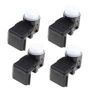 ZAPYVET Capteur de stationnement PDC 4 pièces, for Kia, for Sorento, for Hyundai, capteur à ultrasons 96890C1100 Capteur de stationnement(White)