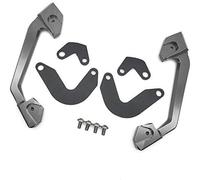 ZAPYVET CB650R CBR650R CB CBR 650R 2019-2020, Barres d'appui arrière en Aluminium CNC for Moto, siège de Passager, poignée de Rail de Passager, accoudoir Barre d'appui arrière pour Moto(Dark Grey)