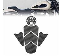 ZAPYVET Compatible avec BE-NDA BD300 BD 300 BD-300 2020 2021 2022 Moto 3D Carbone Autocollant Décoration Stickers Tankpad Kits Complets Accessoires Tapis antidérapant pour moto