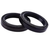 ZAPYVET Couvercle anti-poussière for amortisseur de Suspension de fourche avant, 43x55x9, 5/10.5, YZ250 LC YZ 250 YZ250L MT 03 MT03 320 MT03 17 Cache-joint de fourche de moto(2pcs oil seal)