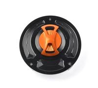 ZAPYVET Couvercle de bouchon réservoir carburant moto sans clé, for CBR250RR 2017-2023 CBR650R 2019-2023 2020 2021 2022 Serrure de bouchon de réservoir de moto(Orange)