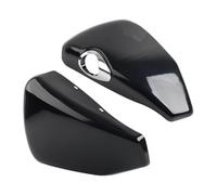 ZAPYVET Couvercles latéraux de Batterie Noirs Gauche/Droite, Panneau latéral de Moto, Harley, Sportster XL883 1200 2014 2015 2016 2017 2018 2019 2020 2021 2022 Cache Batterie Moto