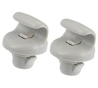 ZAPYVET Crochet de Fixation for Pare-Soleil Voiture, for Nissan, 350Z, 2 pièces, Gris Clip de Fixation pour visière de Tableau de Bord