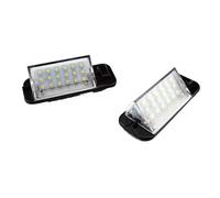 ZAPYVET Éclairage de plaque d'immatriculation 18SMD blanc 12v, ampoules lampe, for, E36 318i 318is 318ti 325i M3 Unité d'éclairage de plaque d'immatriculation de v(BLACK Pair)