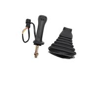 ZAPYVET Ensemble de joysticks d'excavatrice à 3 Boutons, Engrenages avec Couvercle Anti-poussière, for Doosan DX150 215 225 300 370-9C Droit Joystick pour excavatrice