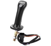 ZAPYVET Ensemble de manettes Commande d'excavatrice à 3 Boutons, 2 pièces, en Alliage d'aluminium, avec 6 Broches, for Doosan DH DX150 215 225 300 37020119C Joystick pour excavatrice