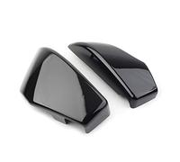 ZAPYVET Ensemble de Panneaux de couvercles de Batterie latéraux Gauche et Droit de Moto Noirs, couvercles de réservoir d'huile, for VTX1800 R/S/N/F/T 2002-2008 Cache Batterie Moto