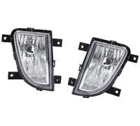 ZAPYVET Feu antibrouillard, pour Chevy, pour Wulin N300 2011 2012 2013, ensemble de feux pare-chocs pour avant voiture, lampe conduite diurne Feu antibrouillard pour pare-chocs(BLACK Light 1 Pair)