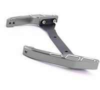 ZAPYVET, for Benelli 502C étagère d'aile arrière CNC accoudoir arrière en Aluminium Racer Main Courante de Queue de Moto Barre d'appui arrière pour Moto(Black E)
