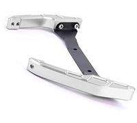ZAPYVET, for Benelli 502C étagère d'aile arrière CNC accoudoir arrière en Aluminium Racer Main Courante de Queue de Moto Barre d'appui arrière pour Moto(Black R)