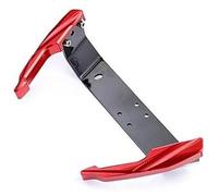 ZAPYVET, for Benelli BJ125-3E TNT125 Main Courante de Queue de Moto CNC accoudoir arrière poignée d'étagère de Course Accessoires d'aileron de Queue Barre d'appui arrière pour Moto(Black L1)