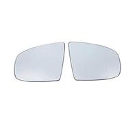 ZAPYVET for BMW, X5 X6 série E70 E71 E72 2007-2014 rétroviseur de voiture en verre aile chauffée côté accessoires transparents porte latérale Verre de rétroviseur(BLACK Onecolor)