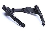 ZAPYVET, for CFMOTO, 250NK NK250 250nk Nk250 Main Courante de Queue de Moto CNC accoudoir arrière poignée d'étagère de Course Accessoires d'aileron de Queue Barre d'appui arrière pour Moto(Black C)