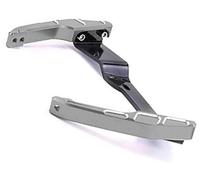 ZAPYVET, for CFMOTO 250NK NK250 250nk Nk250 Moto Queue Main Courante CNC Accoudoir Arrière Racer Étagère Poignée Queue Fin Accessoires Barre d'appui arrière pour Moto(Black C)